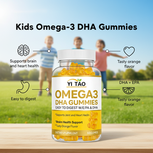 Gummies Oméga-3 DHA à Marque Blanche – Soutien Cérébral, Articulaire et Cardiaque – Facile à Digérer – Saveur Orange – Complément OEM – 60 Unités - Product Image 2