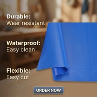 Tissu en bâche PVC, matériau gonflable pour la construction de bateaux, tissu enduit imperméable