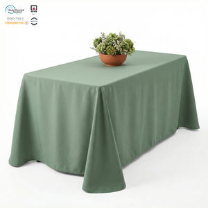 Manteles Ecológicos de Poliéster Tejido, Impermeables, Personalizables, Lisos, Resistentes, para Restaurantes - Product Image 1