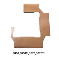 Pendingin RAM GPU Tembaga Murni Heatsink Memori Miner RTX 3060 3070 3080 3090 5600 5700 580 Pengganti Thermal Pad GPU