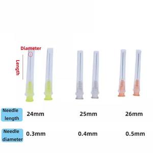 Consumibles dentales Irrigación desechable Puntas de agujas dentales Puntas de agujas de irrigación dental Aguja de irrigación de conducto radicular - Product Image 3