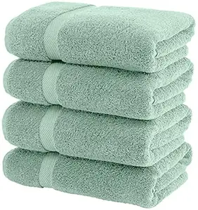 4 Pcs Luxury Bath Towels Large Cotton Hotel spa Bathroom Towel with different colors