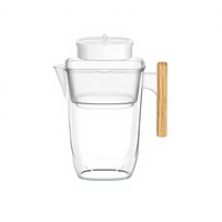 Zero Water Filter Pitcher 3.5L Alkaline Plastik Arab untuk Rumah Tangga Mewah Penggunaan di Rumah dengan Resin Penukar Ion Tinggi dan Karbon Aktif