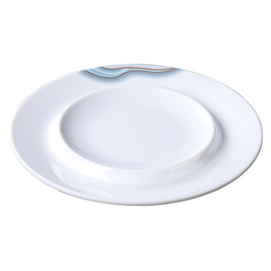 จานอาหารเย็นทรงศิลปะ รูปทรงไม่สม่ำเสมอ ทนทาน ใช้ในโรงแรมร้านอาหาร - Product Image 3
