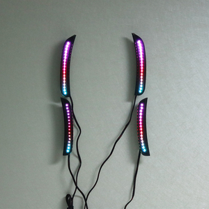 Feux de pare-chocs avant arrière à lentille fumée pour marqueurs latéraux de la série Dodge Charger Flow 2016 - Product Image 3