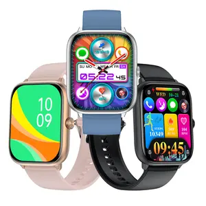 2.06 Inch AMOLED HD Screen Smart BT Call Phone Talking 115 Sports Modes Health Monitoring T22 Da Fit Fashion Smart Watch T22