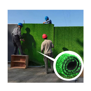 Tapis mural d'<span class=keywords><strong>extérieur</strong></span> bon marché Tapis de gazon artificiel <span class=keywords><strong>synthétique</strong></span> pour jardin paysager - Product Image 1