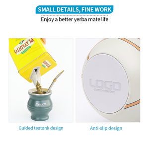 <span class=keywords><strong>Mateina</strong></span> de Acero Inoxidable con Retención Térmica, Libre de BPA, para Aumentar la Energía, para Beber Diariamente en Casa o al Aire Libre, Ideal para Regalo - Product Image 5