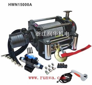 Runva prezzo di fabbrica frizione aria uso industria 15000lbs cavo idraulico tirando verricello - Product Image 3