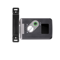 Sistema de Control de Acceso a Puertas con Huella Dactilar Seguro, Teclado Inalámbrico Completo, Lector RFID y Cerradura Eléctrica Confiable
