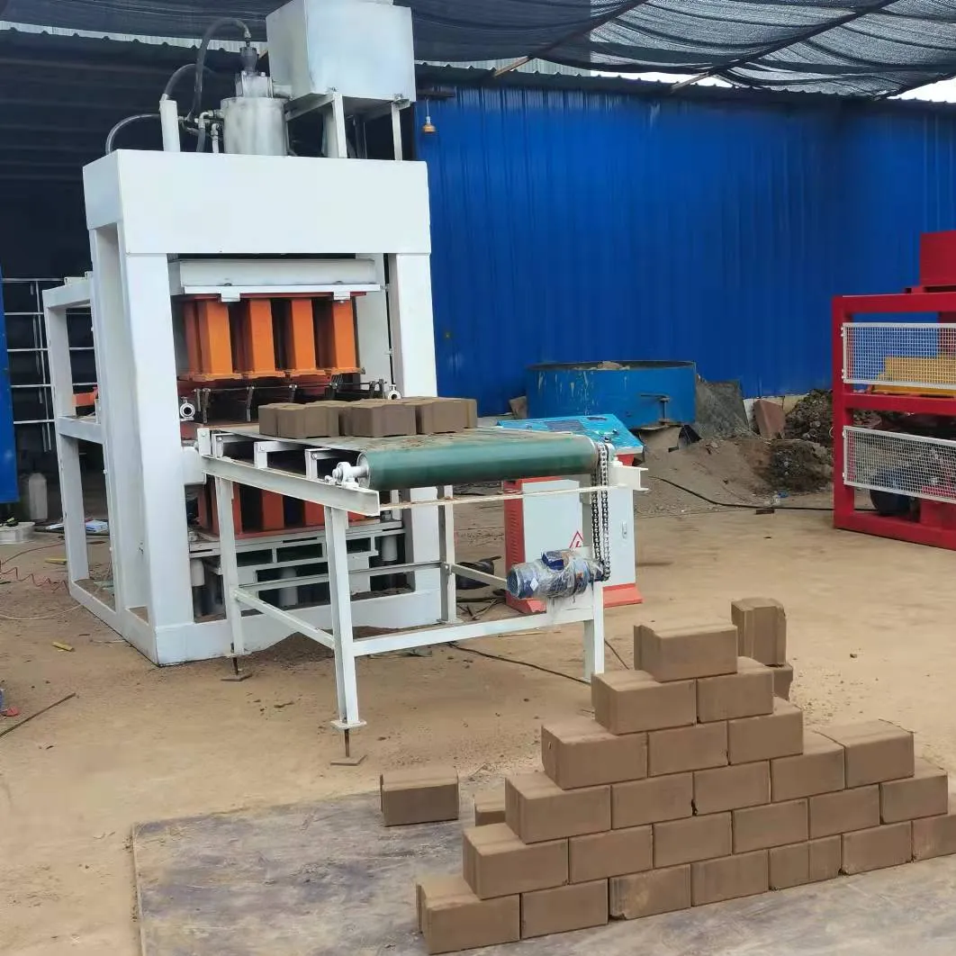 clay brick machine making automatic earth block maker machinery