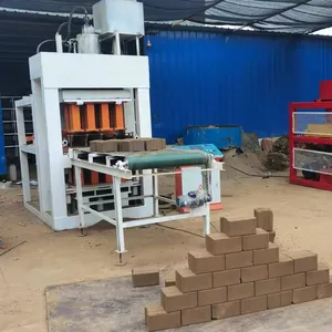 Машина для производства глиняного кирпича, автоматическая машина для изготовления землеройных блоков