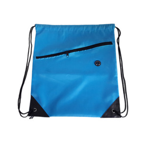 Custom Outdoor Sports Zipper Bag Fashionable Waterproof Polyester <strong>Drawstring</strong> <strong>Backpack</strong> with Earphone Hole for Gift - Product Image 6