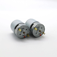 Haute vitesse petit 385 brosse moteur à courant continu 24v 12v moteur électrique Micro moteur Mini moteur pour sèche-cheveux