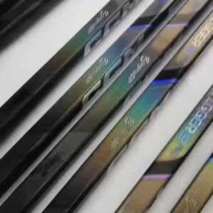 Venta al por Mayor <span class=keywords><strong>de</strong></span> Palos <span class=keywords><strong>de</strong></span> <span class=keywords><strong>Hockey</strong></span> sobre Hielo PARIMS Flylite <span class=keywords><strong>de</strong></span> Fibra <span class=keywords><strong>de</strong></span> Carbono, Color Verde, <span class=keywords><strong>para</strong></span> Diestros, AKJ-507, Flex 50, Ligeros, Ecológicos, Tamaño Personalizable - Product Image 2