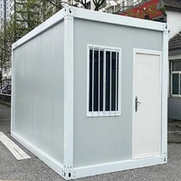 Maison mobile modulaire préfabriquée, conteneur détachable avec salle de bain, toilettes, chambre à coucher, utilisation scolaire, installation rapide
