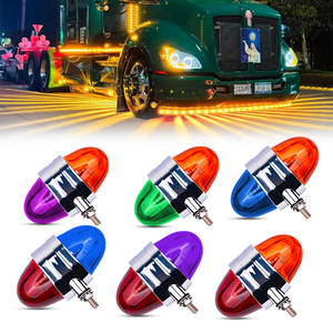 Bán xe tải ánh sáng đôi mặt kính dưa hấu ánh sáng với bóng đèn LED chất lượng cao và nhà máy bán hàng đèn cho xe tải Trailer xe buýt - Product Image 1