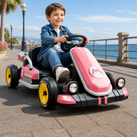 Nouveau modèle 2025 – Voiture électrique populaire pour enfants, kart électrique pour enfants avec musique et lumières