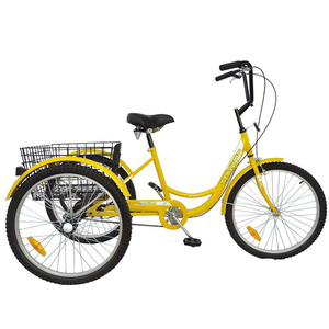 Triciclo a pedale per adulti in alluminio per adulti bicicletta tre ruote biciclette triciclo para adultos/altri tricicli da carico triciclo per la vendita - Product Image 5