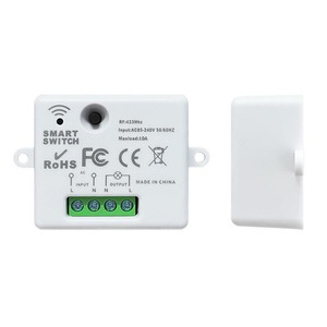 Interrupteur intelligent RF433MHz AC85-240V 10A, télécommande sans fil pour la rénovation de l'éclairage domestique - Product Image 1