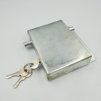 Serrure Ultra pour porte et armoire en acier et métal avec clé en fer