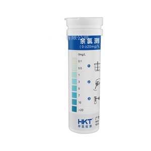 Tiras Reactivas para Cloro Residual Huankai 0-20 Mg/L, 50 Pruebas, Monitoreo de Calidad del Agua - Product Image 2