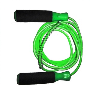 Cuerda para Saltar Azul con Asas de Espuma Negra de 2.5M, Cuerda de Saltar Común Duradera Unisex para Ejercicio en Casa, No Inteligente - Product Image 2