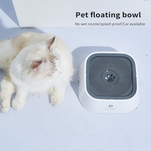 Tazón dispensador de agua automático portátil para mascotas, bebedero para perros y gatos a prueba de salpicaduras sin derrames, diseño flotante que evita la boca húmeda - Product Image 5