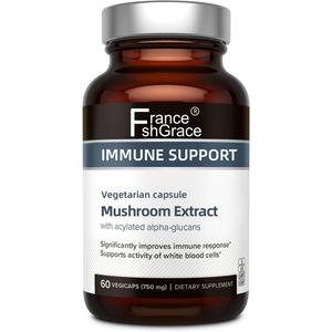Capsules de champignons de qualité supérieure pour soutenir la santé des cellules sanguines chez les femmes et les hommes, complément d'extrait de champignons - Product Image 1