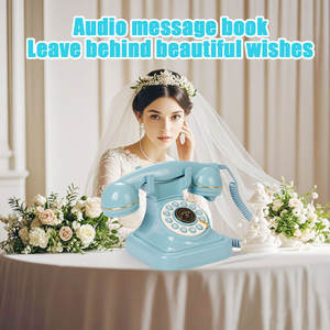 Vente en gros OEM décoration de mariage livres d'or de mariage pour cabine téléphonique audio tlphone <span class=keywords><strong>livre</strong></span> dor mariage <span class=keywords><strong>livre</strong></span> dor audio mariage - Product Image 3