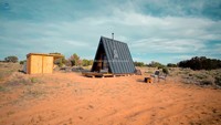 Skyacross CX2614 Maisonnette Triangulaire de Luxe Portable, Cabane Préfabriquée en A-Frame, Villa Compacte pour Hôtel de Vacances