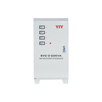 Stabilisateur de tension triphasé 20KVA avec servomoteur Régulateur de tension 278V-433V pour appareils ménagers Sortie 380V 220V