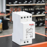 Aoelec AUBT1 CCC/CB 2M Autotransformateur toroïdal audio, boîtier PA66 résistant au feu, montage sur rail DIN, quatre phases