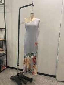 Vestidos polinesios de un hombro sin mangas con cola de pez para mujer, <span class=keywords><strong>vestido</strong></span> de cóctel elegante y Sexy a la cadera, ropa de mujer de <span class=keywords><strong>talla</strong></span> grande - Product Image 4