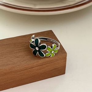Anillo de Plata de Ley S925 Yinruitai con Diseño de Flor para Mujer, Joyería de Regalo con Diseño de Empuje y Tiro - Product Image 2