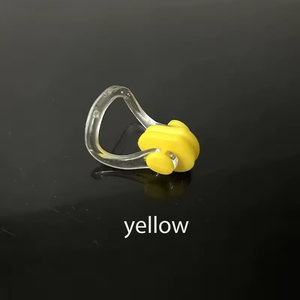 Clip nasal de natation multicolore, bouchons nasaux de natation avec gel de silice imperméable pour enfants et adultes - Product Image 4