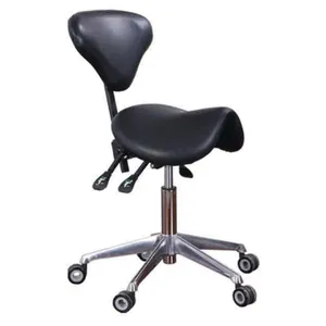 Adjustable Saddle Stool Saddle Seat Chair With Backrest CY-H821