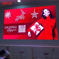 Écran LED publicitaire HD personnalisé ROSYLED P2.976, panneaux vidéo pour murs d'affichage, affichage LED intérieur/extérieur