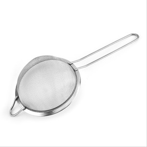 Gadgets de cuisine seau en fil d'acier inoxydable 304 passoire à mailles fines pour farine et jus tamis à farine à main en acier inoxydable - Product Image 4
