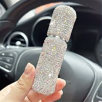 Atomiseur de parfum miniature brillant en aluminium et verre, 5 ml, 10 ml, vide, à brume fine, portable et rechargeable