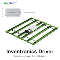 Interrupteurs séparés pour UV/IR, KingBrite P55 480W Samsung LM301H EVO Blanc menthe + 660nm Vert UV IR Lampe de culture LED à barre rotative