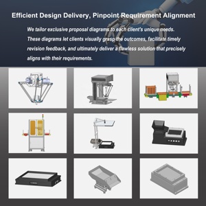 Tốt nhất Delta song song Robot 3-trục Robot Spider <span class=keywords><strong>ARM</strong></span> linh hoạt cho ăn công cụ Pick và Place Máy Robot công nghiệp - Product Image 3