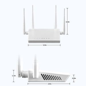 Nhà Wifi <span class=keywords><strong>Router</strong></span> 300Mbps 4 gam nhà máy-Giá với 3 cổng LAN, Hỗ trợ kết nối TV, máy tính, mạng khác nhau thiết bị - Product Image 5