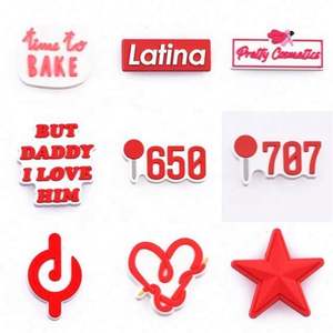 2025 Disponibile in Magazzino Black Lives Matter Vendita di Fabbrica Nuovo Stile Charm per Zoccoli Accessori per Scarpe in PVC Black Girl Magic - Product Image 1