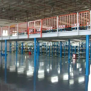 Industrial Mezzanine Floor Demountable Steel Platform Warhousing Storage Warehouse Racking OEM