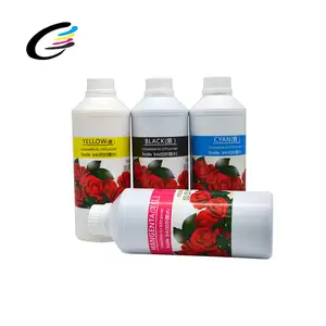 Hot New DTG Textile Ink for Epson SureColor F2000 Cotton T-Shirt Printing Ink