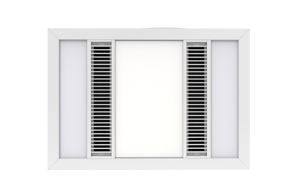 Riscaldatore da Bagno a Soffitto Proyum con Illuminazione LED Doppia e Ventilazione 3in1, 55W, Alogeno - Product Image 2
