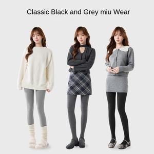 Collants amincissants et rehausseurs de fesses pour femmes, taille haute, doublés <span class=keywords><strong>polaire</strong></span>, thermiques, en velours chaud - Product Image 3