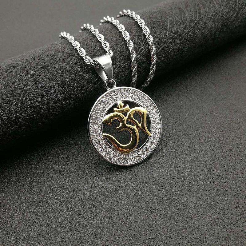 Gold Silver Single Pendant Without Chain