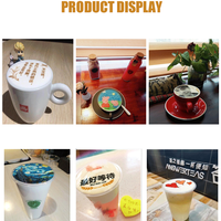 Mesin Pencetak Kue, Mesin Pencetak Makanan, Printer Inkjet Portabel, Printer Flatbed Semi-Otomatis, Mesin Pencetak Latte Art 3D